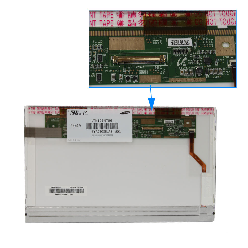 מסך למחשב נייד Acer Aspire One D260-2BQSS Laptop LCD Screen 10.1 WSVGA Matte (LED backlight) -88859