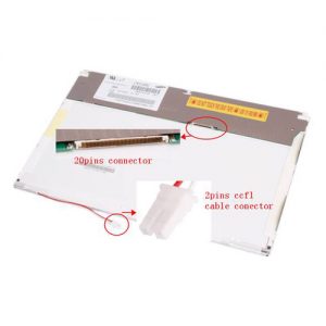 מסך למחשב נייד AUO B121EW08 V.0 Laptop LCD Screen 12.1 WXGA Glossy (CCFL backlight)