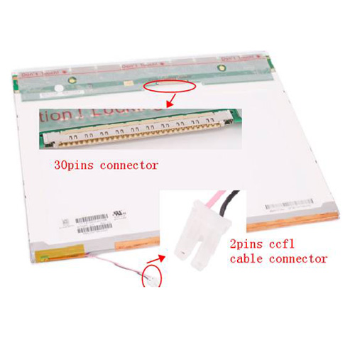 מסך למחשב נייד Chi Mei N150P5 Laptop LCD Screen 15 SXGA+(1400x1050) Matte-0