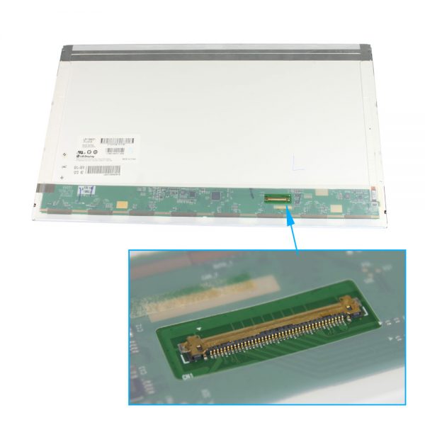 מסך למחשב נייד HP Pavilion DV7-4605DX Laptop LCD Screen 17.3 WXGA++ Right Connector (LED backlight) -43340